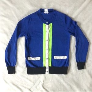 Crewcuts girls’ blue cardigan
